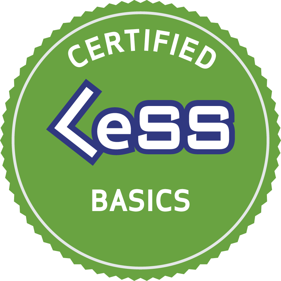 Certified LeSS Basics Badge